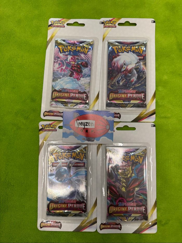 Artset Booster 4 Blisters EB11 Origine Perdue Neuf et Scellé Pokémon