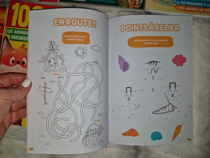 Lot de 11 livres de jeux, coloriage, lecture pour enfants - photo numéro 10