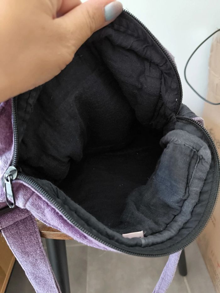 Sac bandoulière brodé – style bohème usé - photo numéro 3