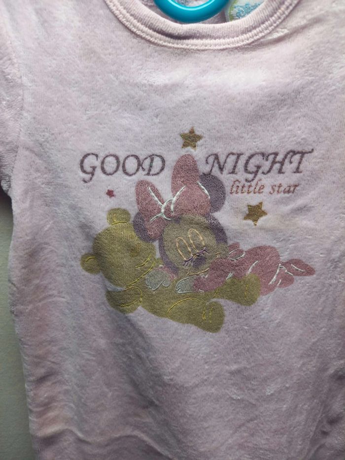 Jolie pyjama 1 pièce disney 3 mois - photo numéro 2