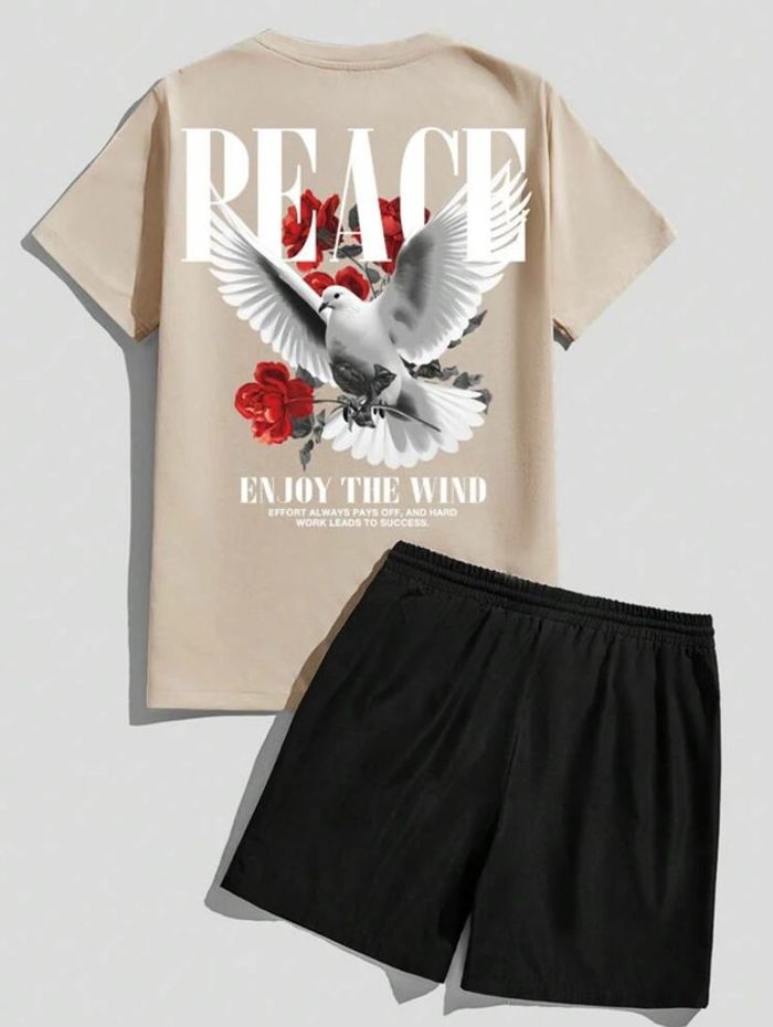 Ensemble avec T-shirt imprimé