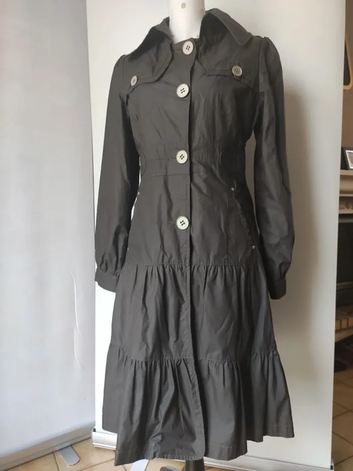 Magnifique trench kaki - photo numéro 2