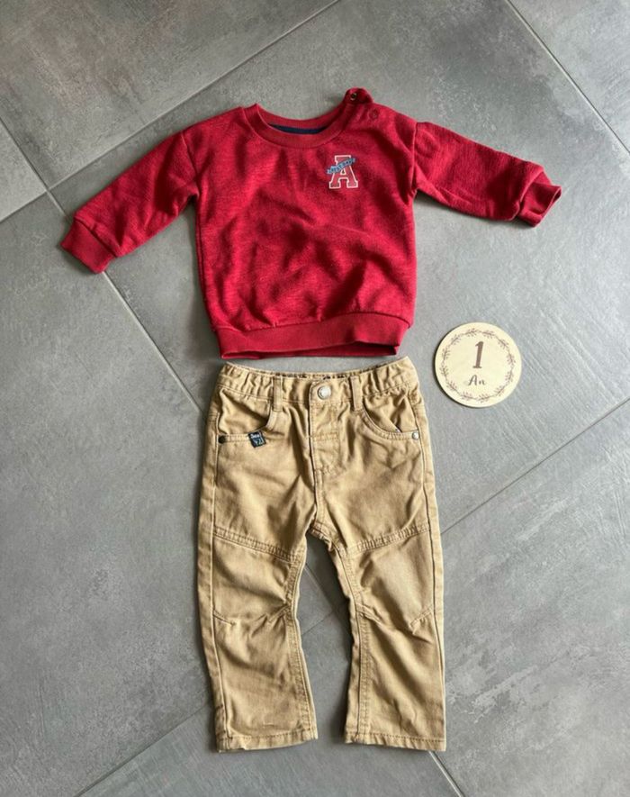 Ensemble 12 mois garçon