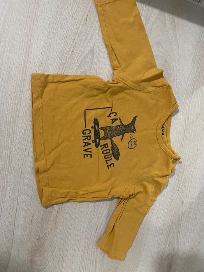 Lot de 2 t-shirt 3 mois