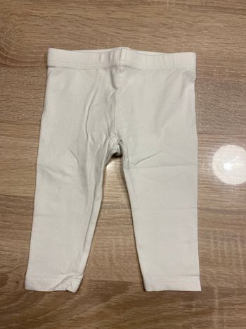 Leeging blanc 6 mois fille 