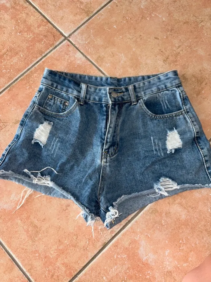 Short en jean