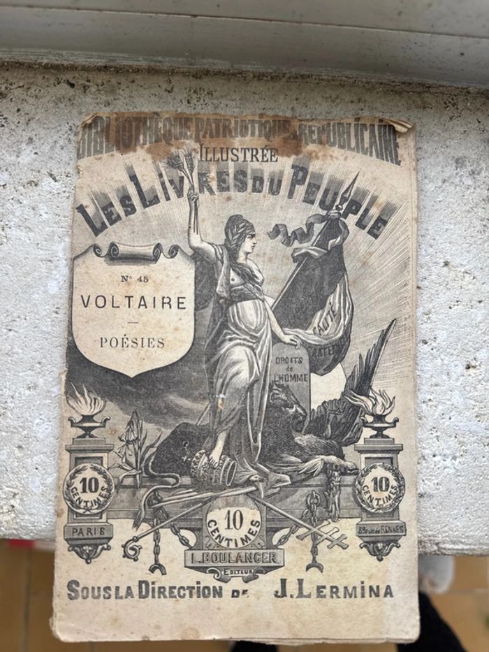 Les livres du peuple, Voltaire, poésie numéro 45
