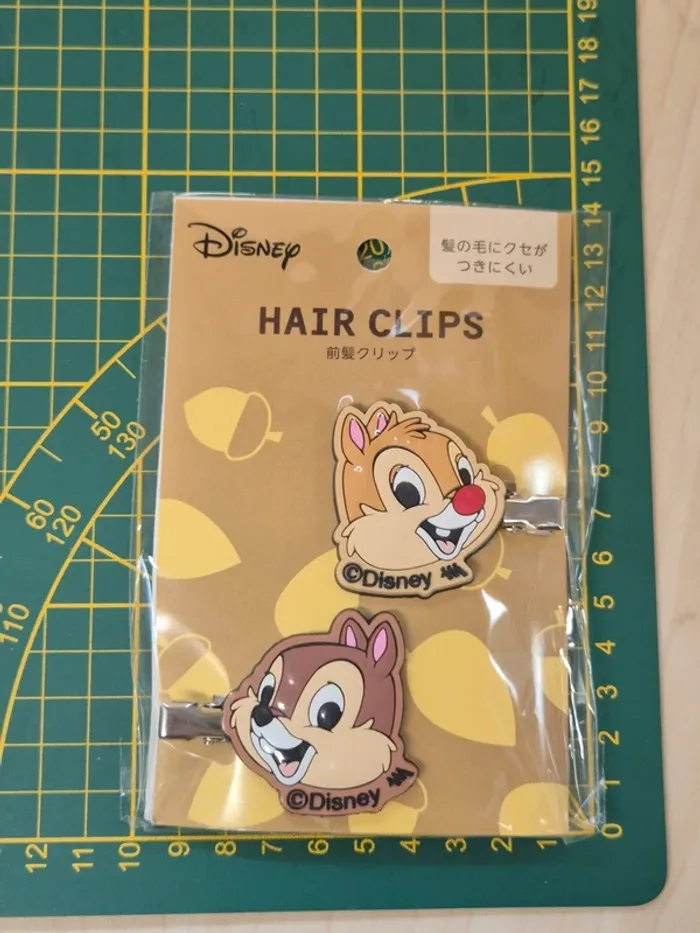 Set 2 pinces à cheveux Disney : Tic & Tac - photo numéro 5