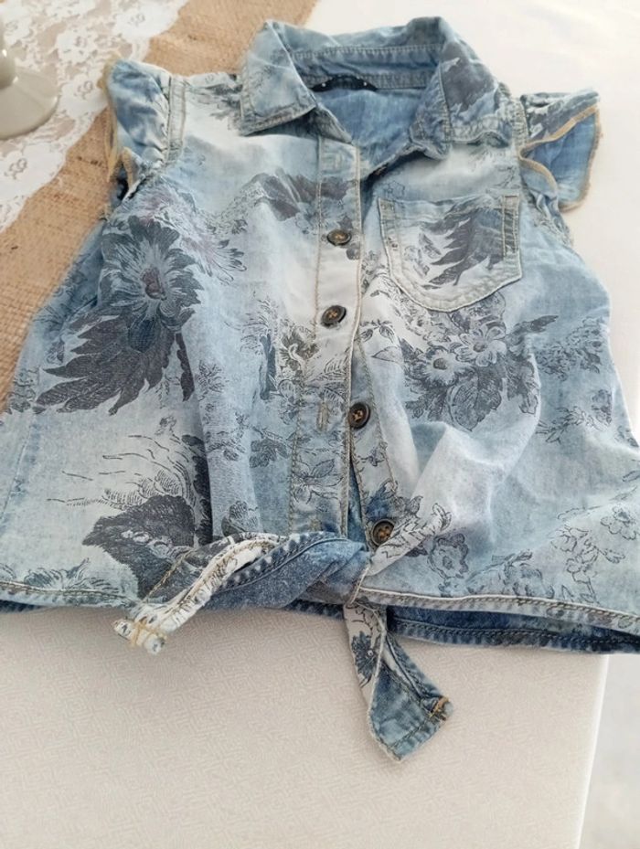 Chemise à nouer Sisley - photo numéro 5