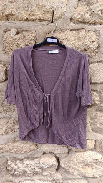 Gilet court à manches courtes femme Promod