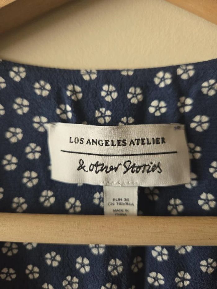 robe d'ete Los Angeles Atelier marine taille S - photo numéro 5