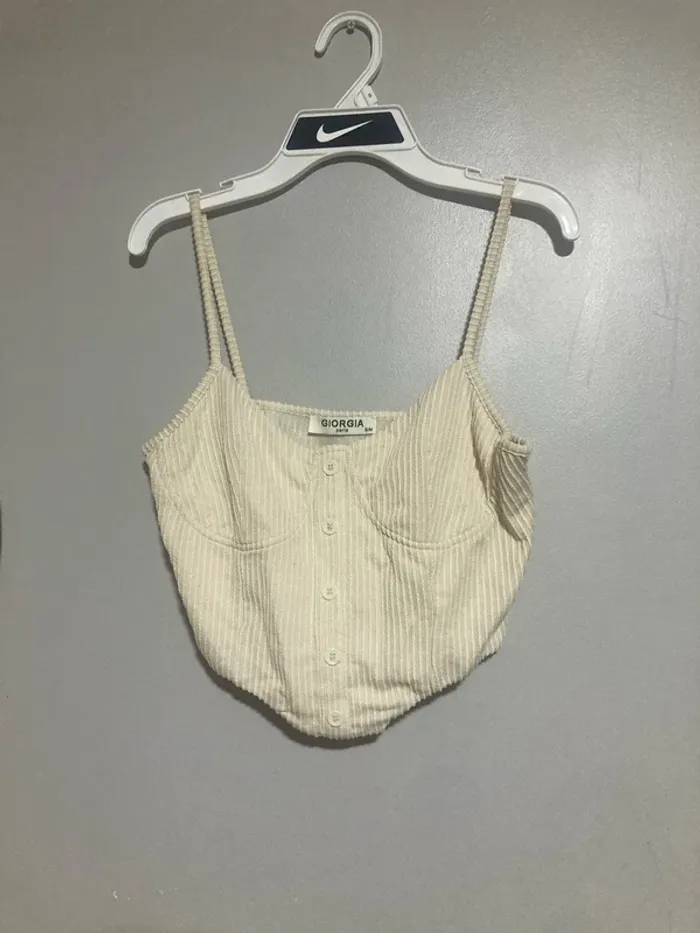 Debardeur crop top