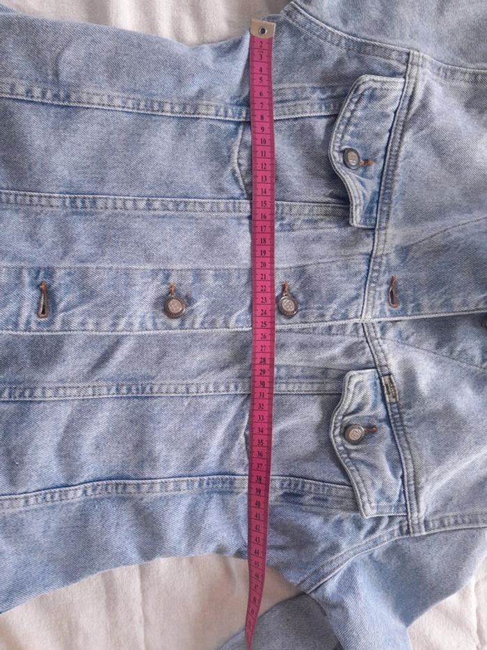 Veste en jean cintrée vintage Projection privée - photo numéro 8