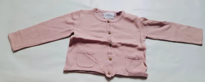 Gilet fille 9/12 mois Zara