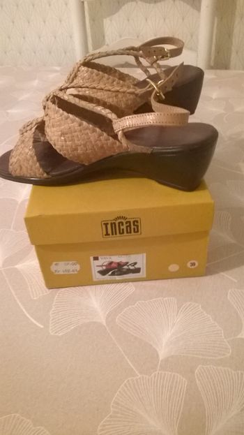 chausure cuir Incas P39