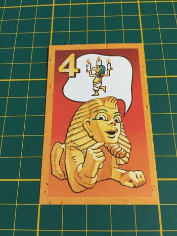 Carte trésor Egyptien 4 pièce détachée jeu de société Ramsès II Ravensburger #A65