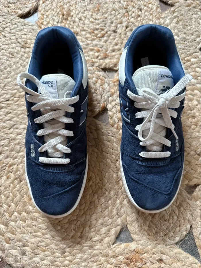New balance 550 marine - taille 39,5 - photo numéro 2