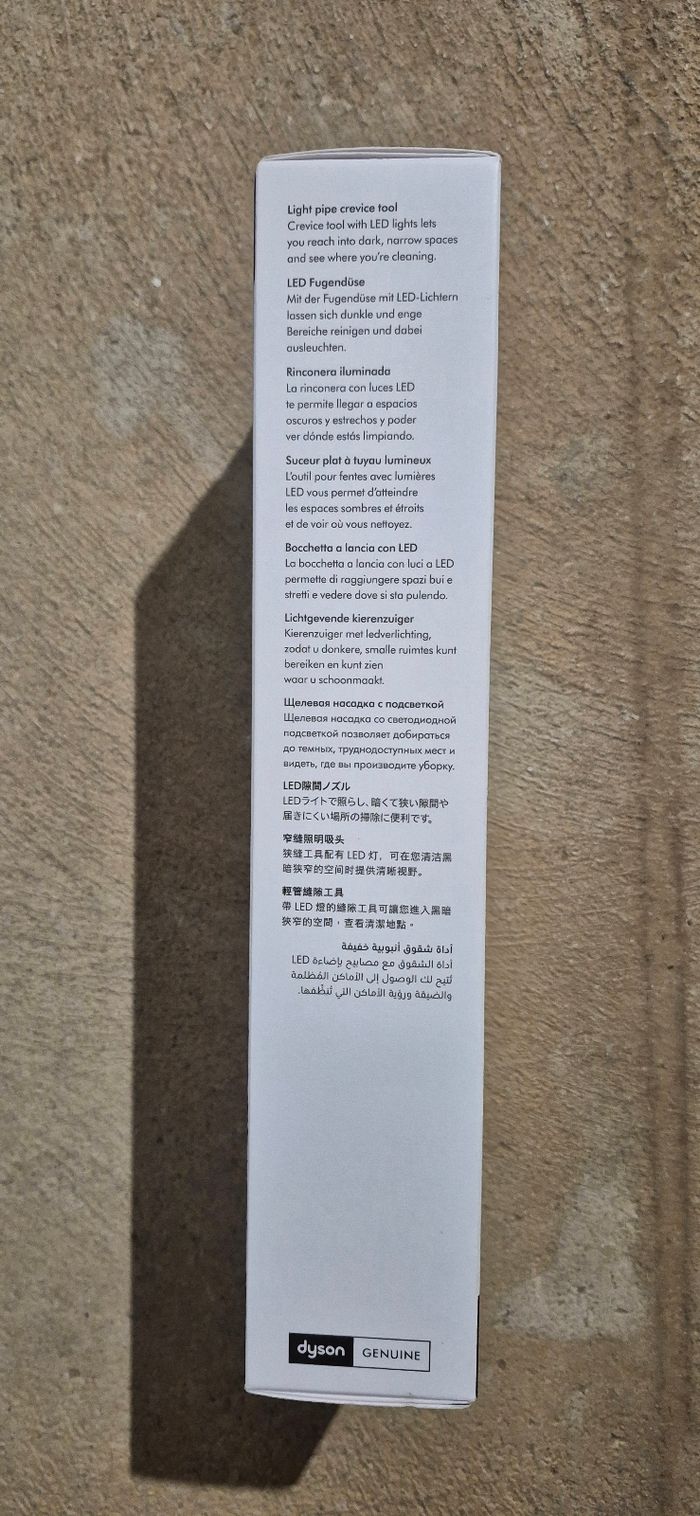 Neuf - Suceur Plat Lumineux Dyson (Light Pipe Crevice Tool) - photo numéro 4