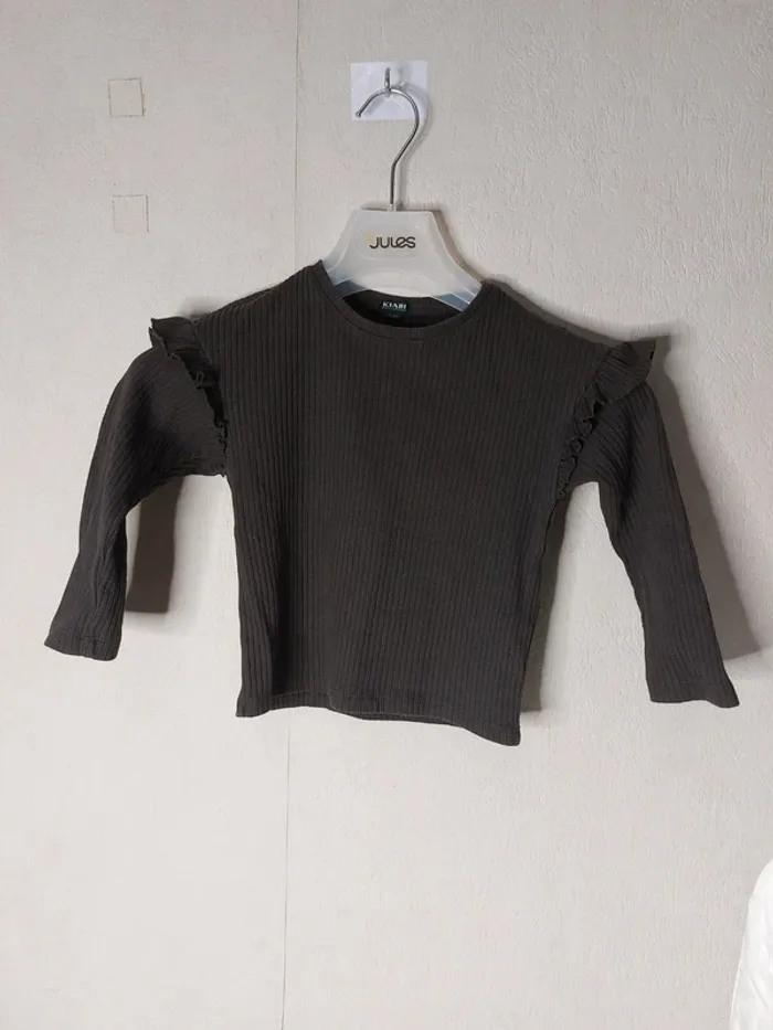 Petit pull gris "Kiabi"