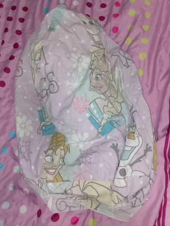 Pouf reine des neiges