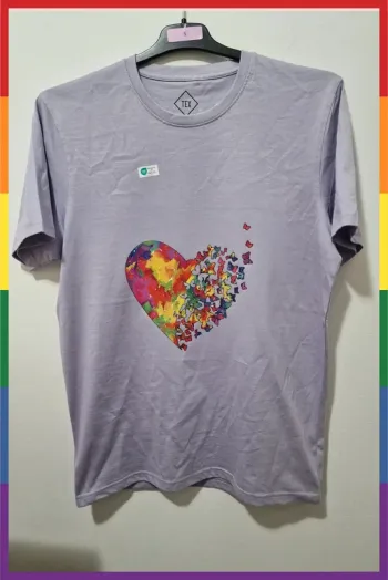 T-shirt Butterfly Heart