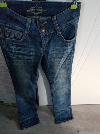 Jean droit taille 34