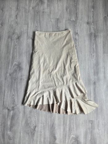 Jupe beige crème twenty/twenty - taille 2 (équiv. M)