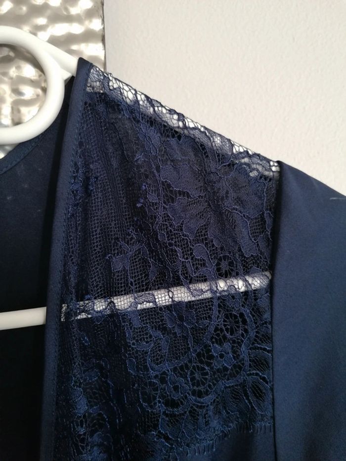 Déshabiller bleu avec dentelle Etam taille S - photo numéro 7