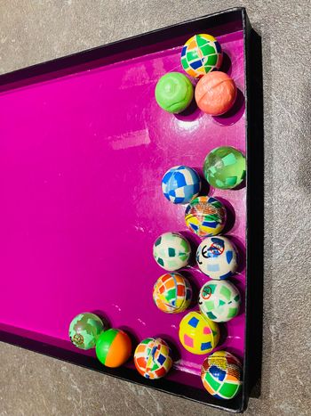 Balles rebondissantes neuves