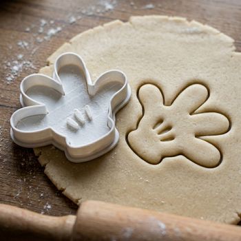 Emporte-pièce Gant de Souris style Mickey - Découpoir Biscuit Sablé