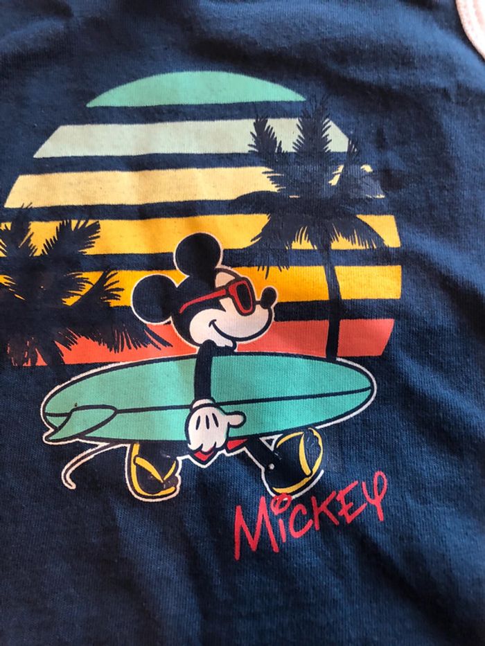 Ensemble neuf 6 mois haut Mickey short bébé reve - photo numéro 3
