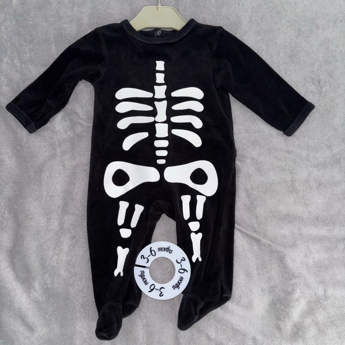 Pyjama squelette bébé 3 mois