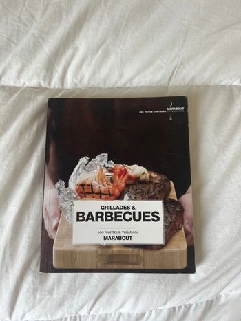 Livre de recette « Grillades & barbecues »