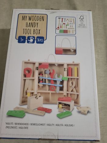 Caisse à outils en bois