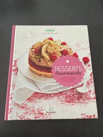 Thermomix cookidoo vorwerk livre recette cuisine pâtisserie