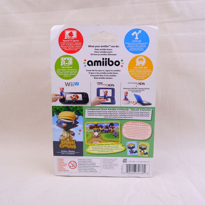Amiibo Kicks, schubert, Blaise, Betunio animal crossing - photo numéro 3