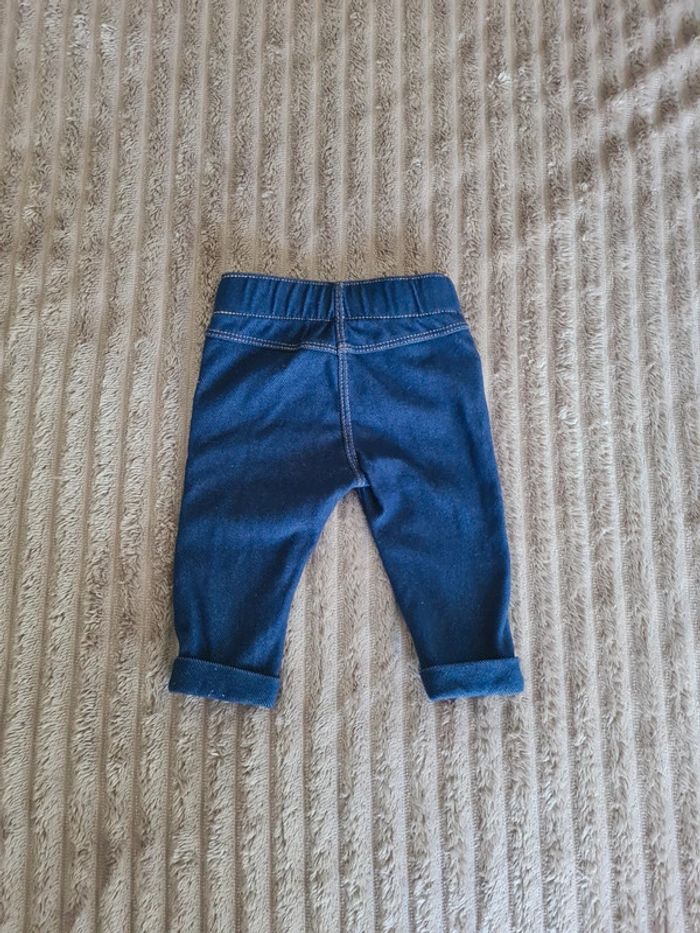 Leggings effet jean fille - photo numéro 2