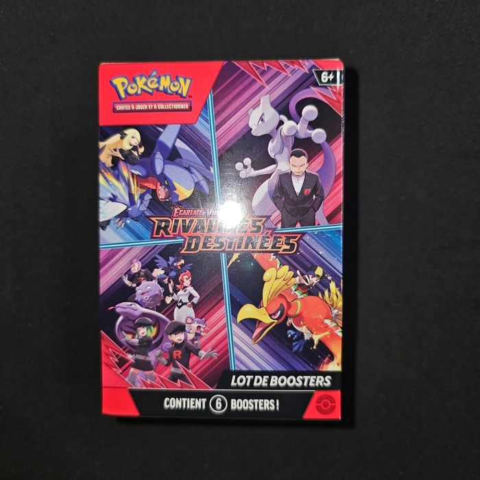Bundle de 6 Boosters Pokémon EV10 Rivalités destinées