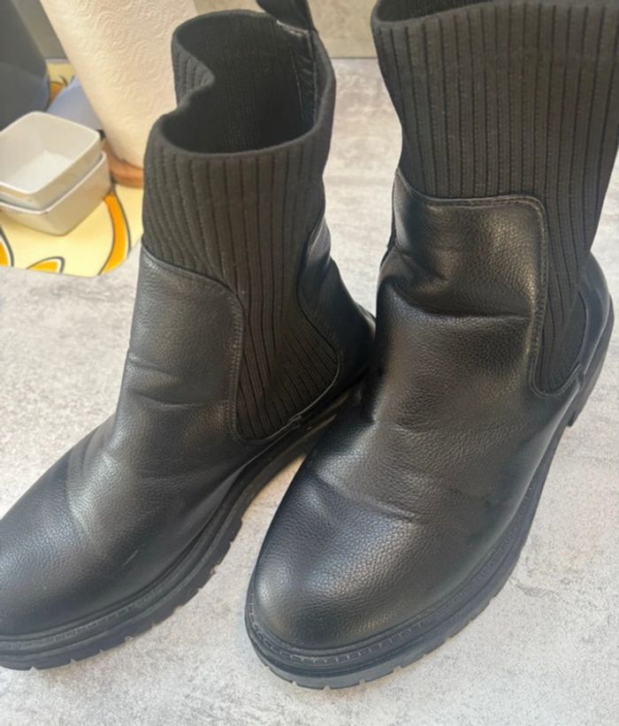 Bottines noirs femme taille 40