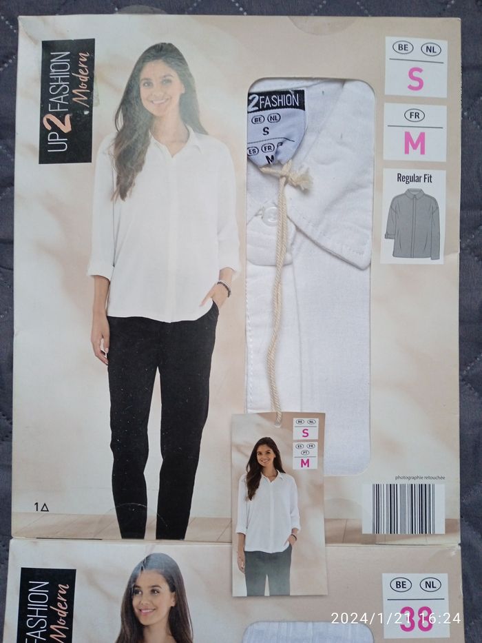 Chemise et pantalon en lin - photo numéro 2