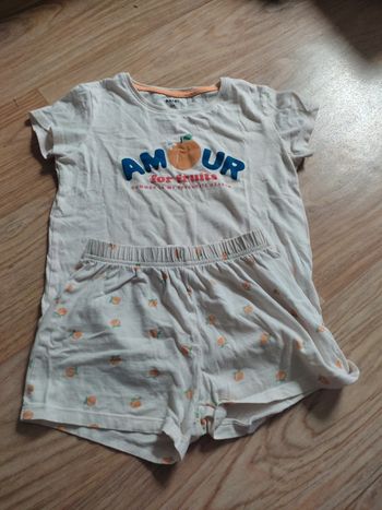 Pyjama short Kiabi 8 ans