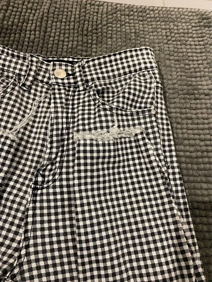 Pantalon skinny à carreaux - Stradivarius - photo numéro 6