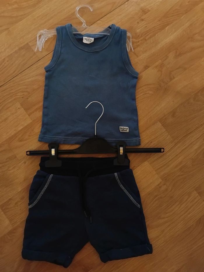 Tape à l'œil ensemble shorts garçon 2ans