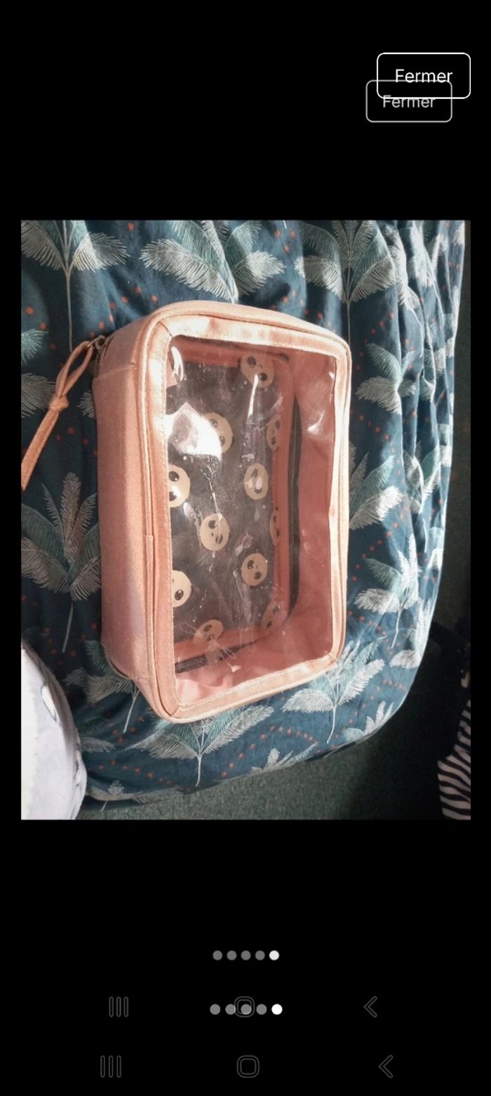 Trousse de toilette panda - photo numéro 5