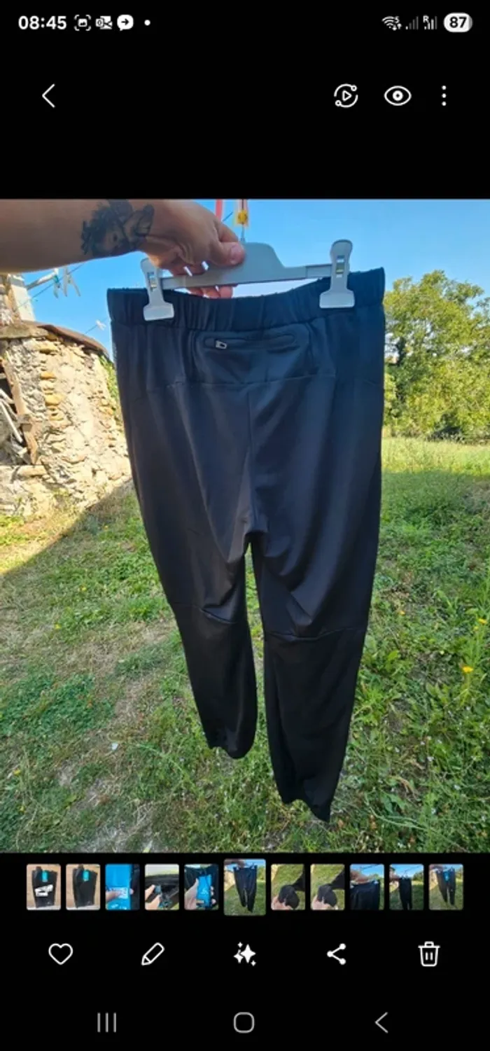 Pantalon 40/42 sport odlo femme neuf noir ski - photo numéro 3