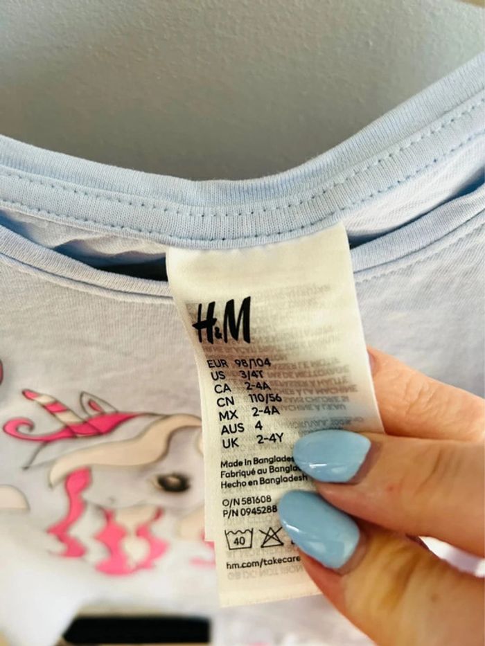 Pyjama - H&M 4 ans - photo numéro 3