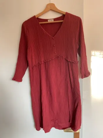 Robe gaze de coton Season T.S