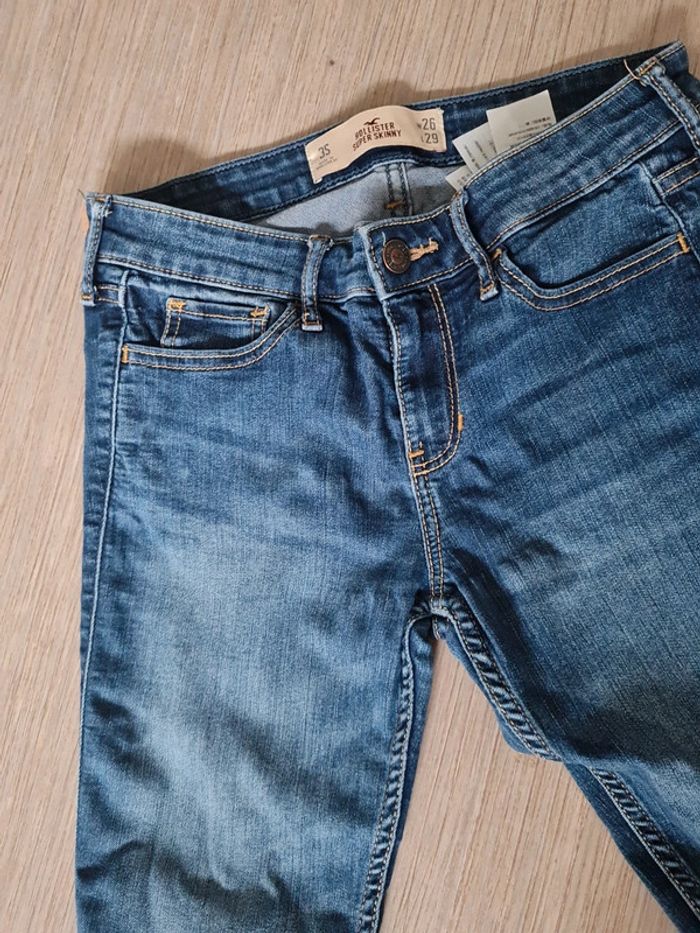 Jeans hollister w26 l 29 34/36 - photo numéro 3
