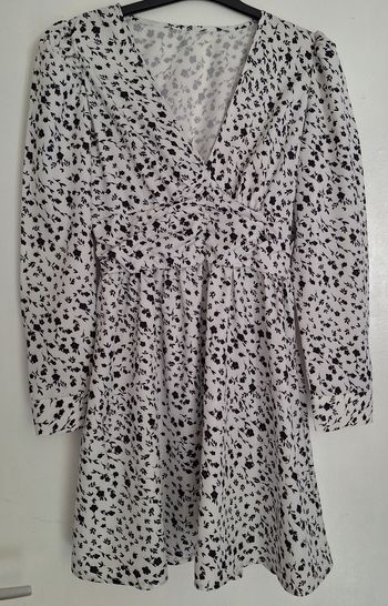 Robe fluide bicolore