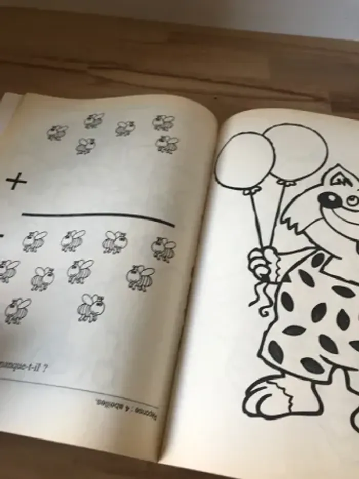 album de coloriage et activité vintage oui oui bécassine - photo numéro 7